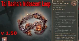 tal rasha's iridescent loop