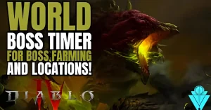 World Boss Timer Diablo 4