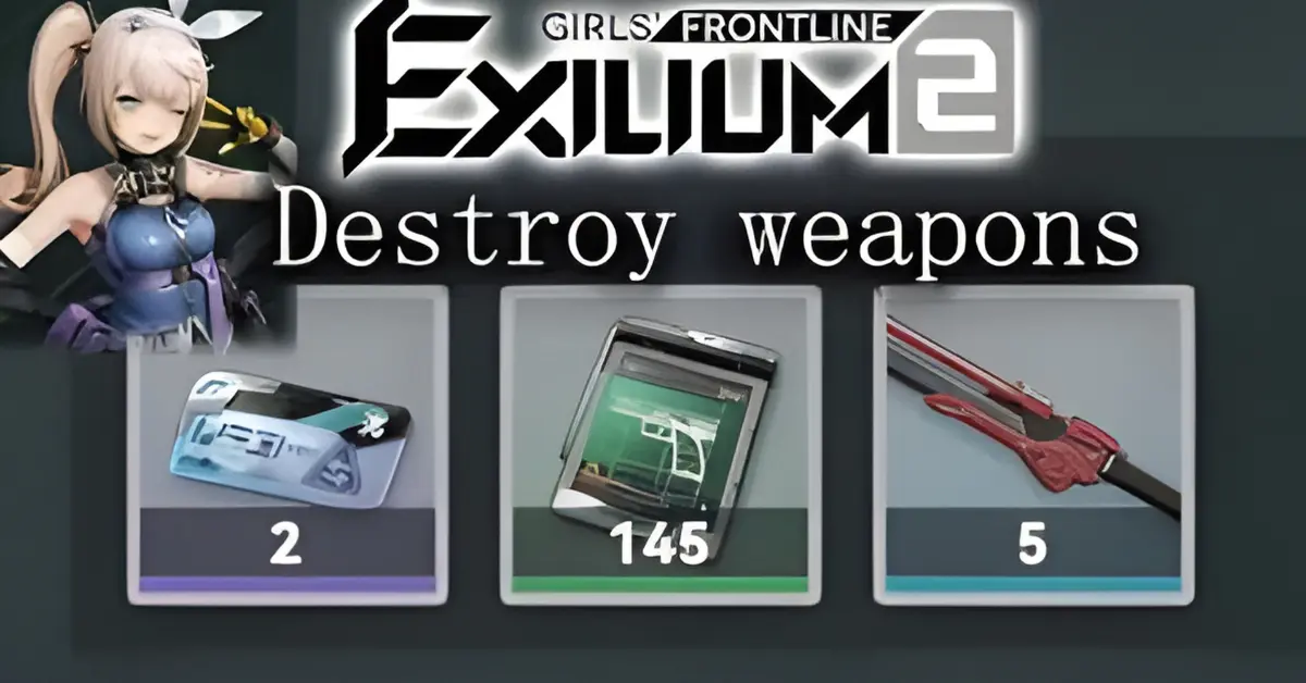 Girls’ Frontline 2 Weapons