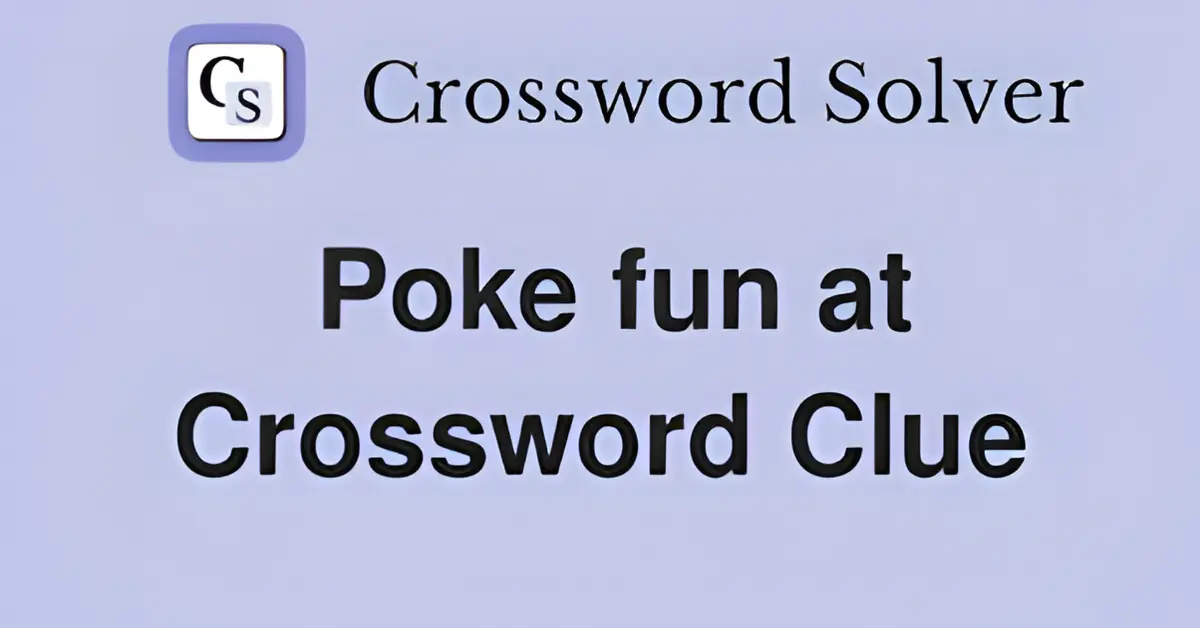 Poke NYT Crossword